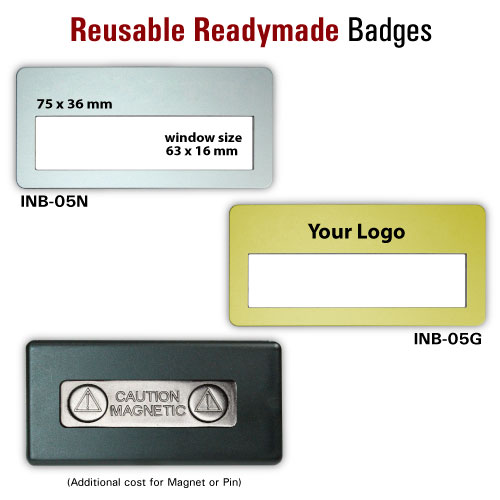 Wooden Name Badges  Custom Designed & Manufactured